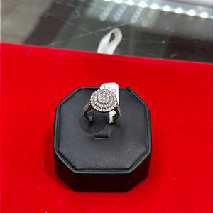 Diamond Circular Ring