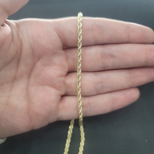 Rope Chains 2.65mm thickness