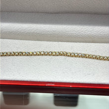 Load image into Gallery viewer, Diamond tennis bracelet 4.5ct