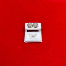 Load image into Gallery viewer, Diamond Circular Earrings