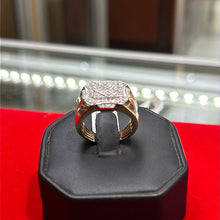 Load image into Gallery viewer, Diamond Fancy Square Ring