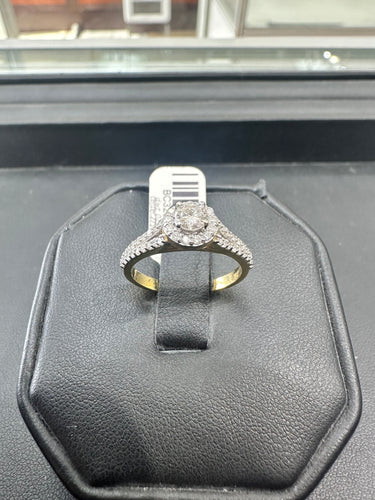 Diamond Split Shank Ring