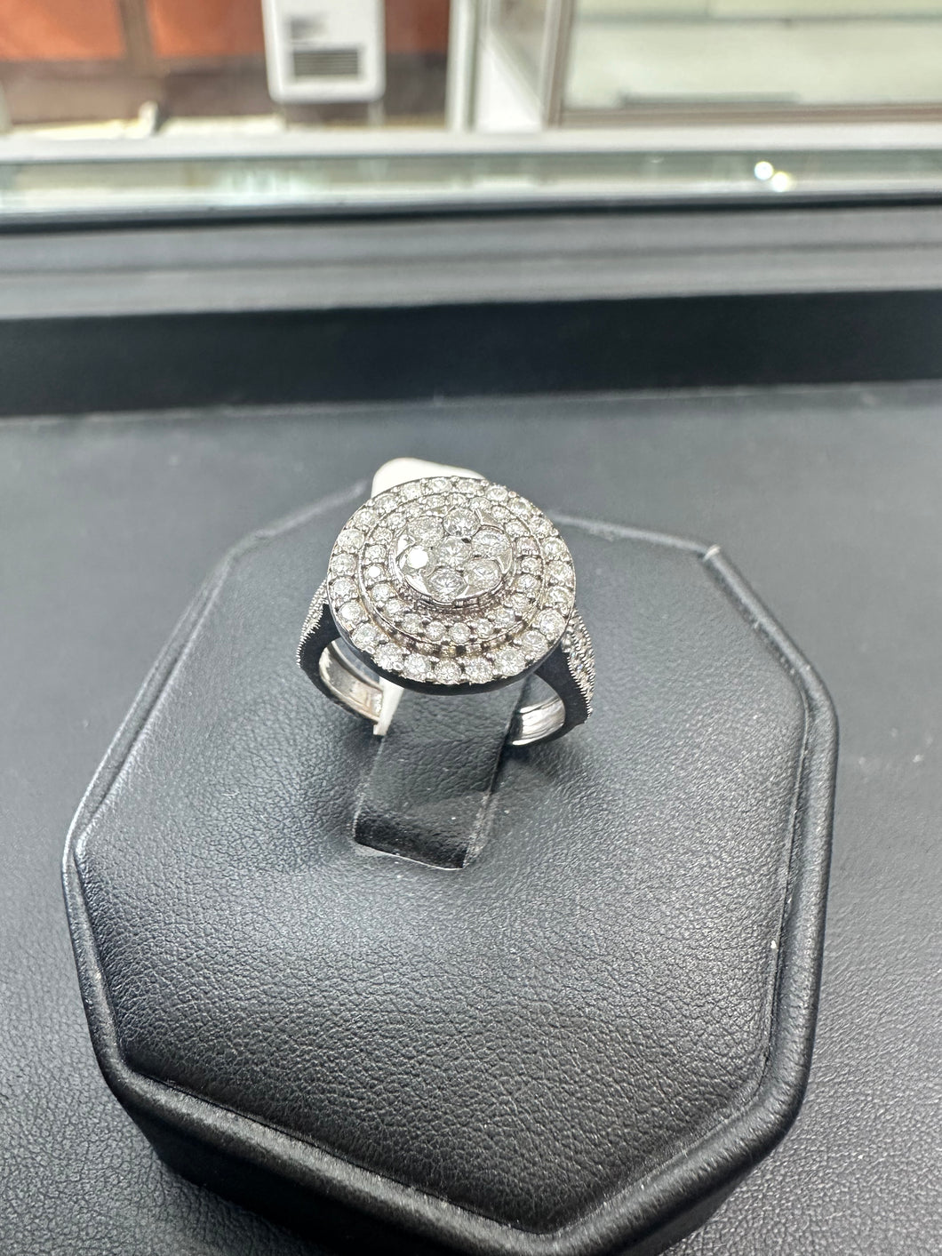 Diamond Circular Ring