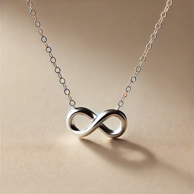 Minimalist Infinity Knot Necklace