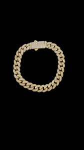 Cuban Bracelet Flooded With CZ